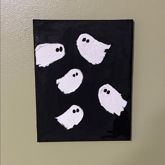Hand Crafted Other - Ghost Spackle Painting